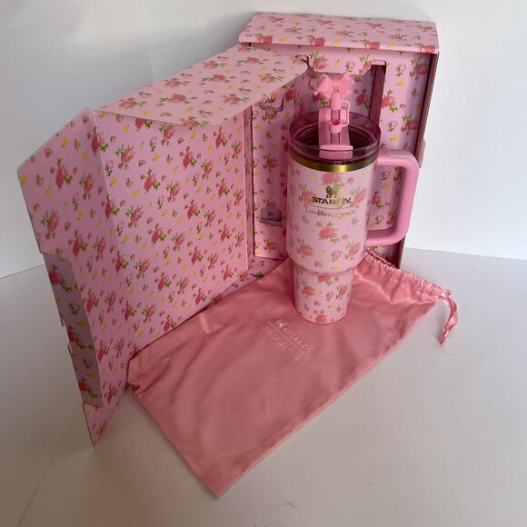 STANLEY X LOVESHACKFANCY 40oz Quencher Ibiza Sunset NEW w/Box Limited Edition - Picture 12 of 16